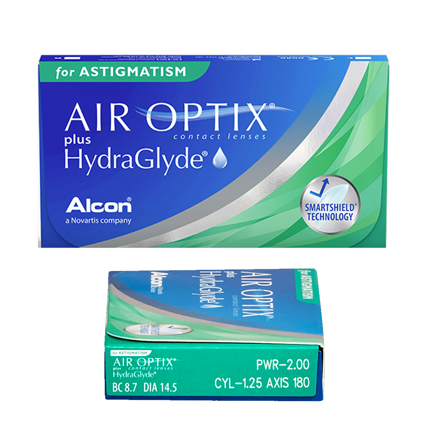 AIR OPTIX® plus HydraGlyde® for Astigmatism 6pk